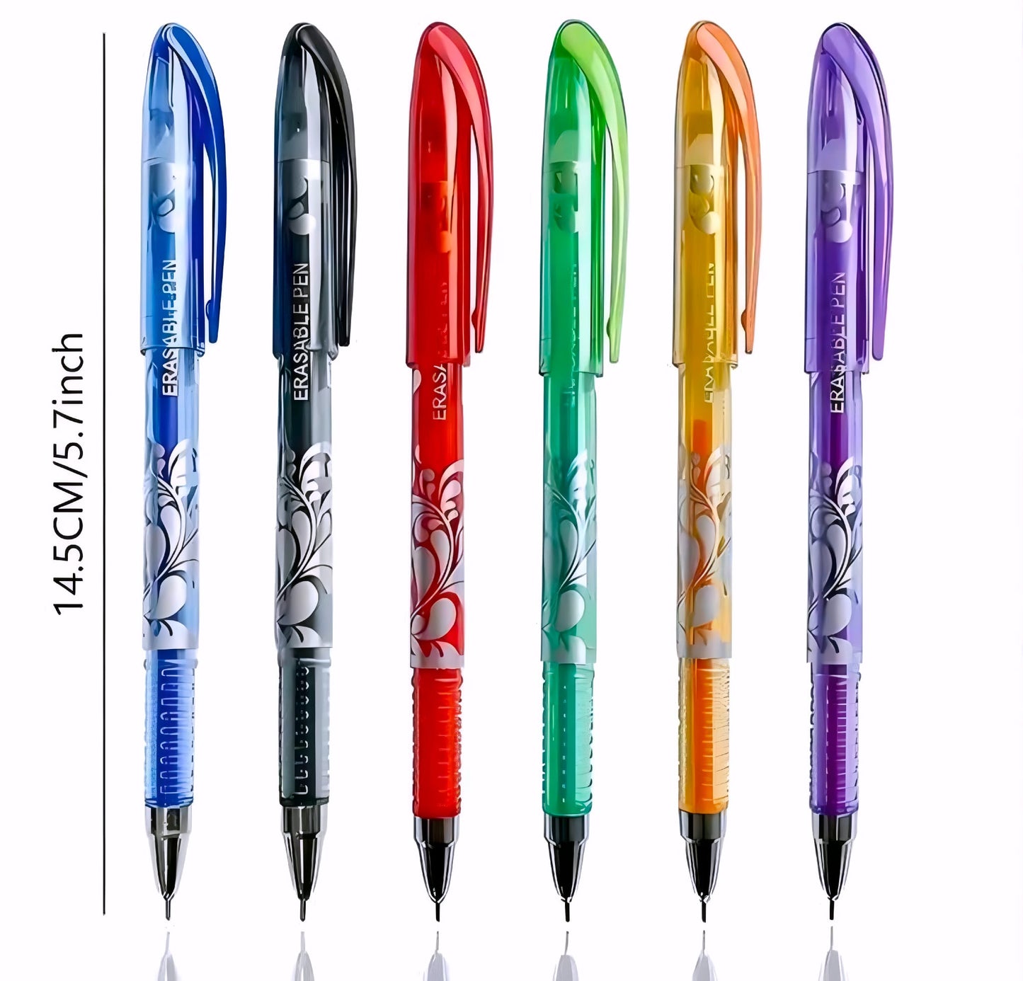 Bolígrafo borrable multicolor - tinta suave + recambio