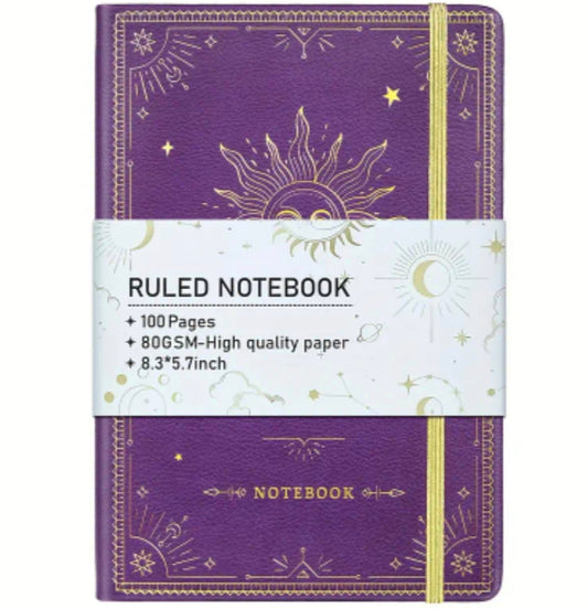 Cuaderno Notebook Estrella – Tapa dura y papel grueso