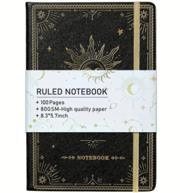 Cuaderno Notebook Estrella – Tapa dura y papel grueso